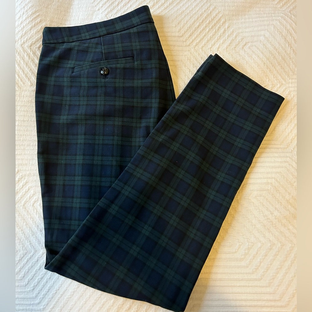 Plaid Sloane Banana Republic Pants